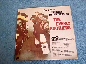 THE EVERLY BROTHERS. FABULOUS FIFTIES TREASURY.6310300. MONO/ STEREO. VG/VG. - Picture 1 of 8