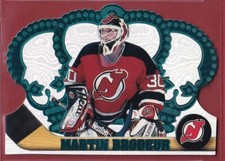 1997-98 Crown Royale Emerald Green #73 Martin Brodeur - New Jersey Devils