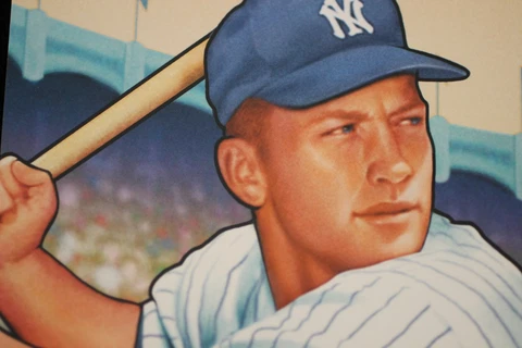 Mickey Mantle USPS 2006 Postcard Postage NY Yankees MLB Baseball Hall of Fame Cover