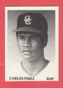 1975 TCMA Minor League Carlos Perez - Quad-City Angels