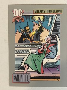 Kanjar Ro Trading Card DC Comics  1991 #134