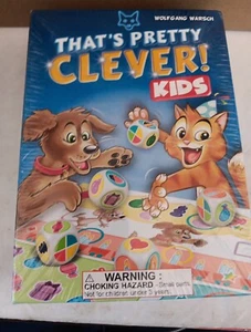 ¡Eso es bastante inteligente! Juego de dados para niños juegos de fortaleza nuevos y precintados envío gratis B31 - Imagen 1 de 1