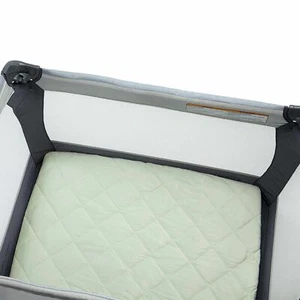 Carter's Quilted Plush Velboa Playard Sheet - Sage - Picture 1 of 2