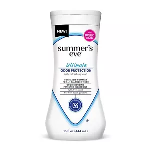 Summer's Eve, Ultimate Odor Control, Feminine Body Wash with Boric Acid, Removes - Picture 1 of 4
