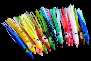 20 pcs 6cm Squid Rubber Skirts Octopus Fishing Lures Baits Fishing Accessories - Bild 1 von 5