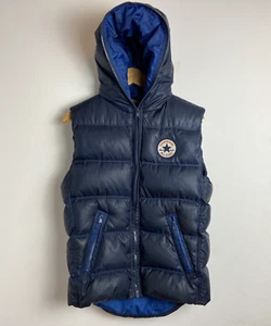 Converse Hooded down Gilet Men’s Size S - Picture 1 of 10
