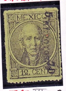 HIDALGO 12c #66 SAN LUIS POTOSI 5-70 tpVI R+ (H757)* - Picture 1 of 1