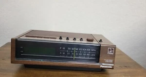 Vintage Panasonic MCM Model RC-6050B Alarm Clock Radio TESTED WORKS - Picture 1 of 3