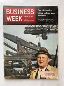 1962 January 20 Business Week Magazine, Plan For Good Times And Bad (CP275) - Picture 1 of 3