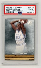 Michael Jordan 2013-14 SP Authentic #CC-18 PSA 10 Gem Mint Canvas Collection