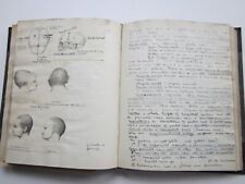 Dr George Hardyman, Midwifery, Edinburgh University, Handwritten Book c.1885