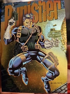 1994 Fleer Marvel Universe Limited Edition Power Blast Card 2/9 Punisher W/ Case - Picture 1 of 4
