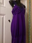 New Look Touch Og Sparkle Purple Top/Dress Size 14 Excellent Condtion