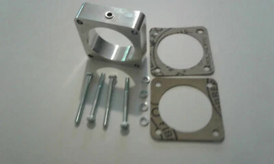 Espaciador de carrocería del acelerador Billet plateado para Ford F150 2015 2022 2,7 L EcoBoost Foto 1 de 3