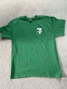 7 Eleven Adult Green Tee Shirt/ New/ Size Large - Picture 1 of 6