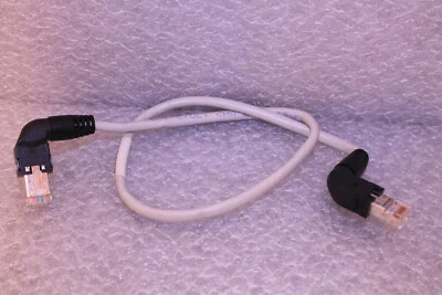 Cavo Ethernet 50 cm CAT8 90° angolo angolare RJ45 LAN Gigabit Simatic A5E32316342 - Immagine 1 di 3