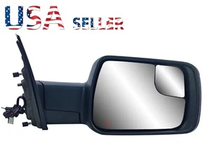 Passenger Right Side Door Mirror Power without Signal Light for 19-25 Ram 1500 - Picture 1 of 8