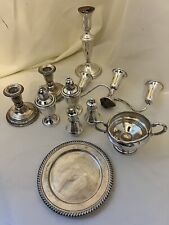 Sterling Silver Lot For Scrap or Use Weighted And Unweighted - 10 Pieces