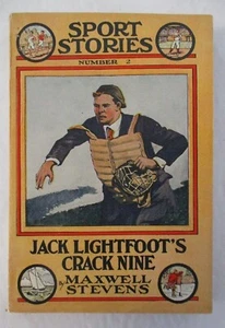 Sports Stories # 2, JACK LIGHTFOOT'S CRACK NINE, Maxwell Stevens, Baseball, 1923 - Picture 1 of 6