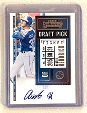2020 PANINI CONTENDERS BASEBALL AUSTIN HENDRICK AUTO CINCINNATI REDS DRAFT PICK