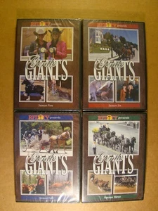 Clydesdale Horses: Gentle Giants: Seasons 3-6  RFD-TV (4 DVD LOT ) New/Sealed - Imagen 1 de 9