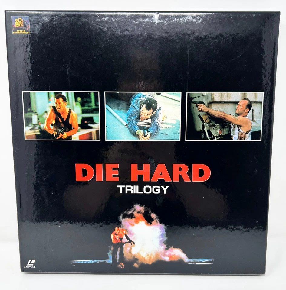 Die Hard Trilogy Collector's Set Japan Laserdisc Box Set PILF-2175 Harder Vengan - Image 1 of 3