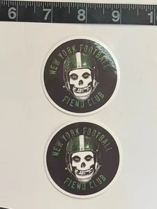 Set 2- New York Jets Vinyl Sticker/Decals -PRO - Football Jets ( 2 Decals) JRD1 - Picture 1 of 2