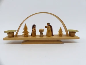 Erzgebirge Schwibbogen Krippe Franz Karl - Picture 1 of 7