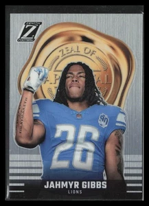 2023 Panini Zenith Zeal of Approval #28 Jahmyr Gibbs Detroit Lions - Picture 1 of 2