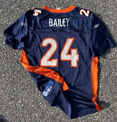 Camiseta deportiva de colección Reebok Denver Broncos Champ Bailey Boys XL NFL juvenil excelente Foto 1 de 3