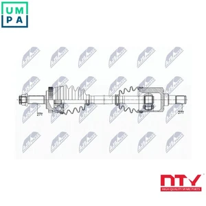 DRIVE SHAFT NPW-KA-352 FOR HYUNDAI KIA G4KD 2.0L 4cyl SONATA VIG4KE/G4KC 2.4L - Picture 1 of 10