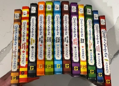 Diary of a Wimpy Kid: Book Lot - Books 1-11 and “Do it Yourself” journal - Image 1 of 4