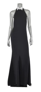 Ralph Lauren Purple Label Collection Black Silk Runway Dress Gown 6 New $3398 - Picture 1 of 4