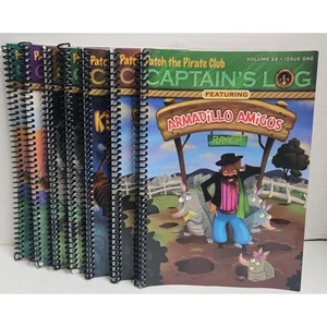 Lot of 7 Patch the Pirate Cptain's Log Featuring IncrediWorld - Picture 1 of 7