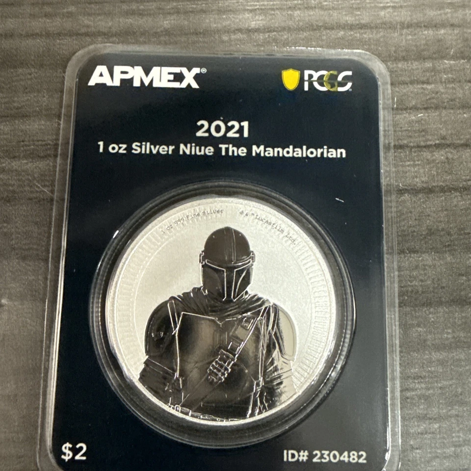 Moneda de plata Niue Mandalorian 2021 1 oz First Strike en Apmex - ¡Agotada en tienda! Foto 1 de 1