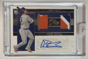 Kevin Parada 2023 Panini Three And Two Dual Jersey Rookie Auto #d 11/15 DJA-KP - Picture 1 of 2