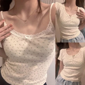Gilet femme imprimé floral féminin coupe confortable facile à entretenir - Photo 1/19
