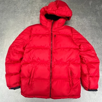Polo Ralph Lauren Performance Boys Puffer Jacket XL 18-20 Red Hooded Insulated - Image 1 of 4