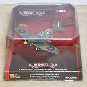 Corgi AA31905 SUPERMARINE SPITFIRE Mk I Brian Lane 1:72 Scale Diecast Model Vtg - Picture 1 of 21