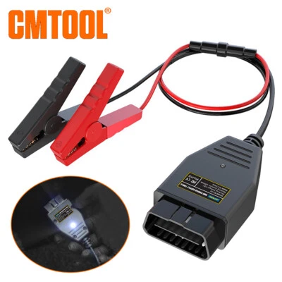 OBD2 Car Memory Saver Plug Car Battery Replacement Tool Auto Memory Saver Cable - Image 1 of 4