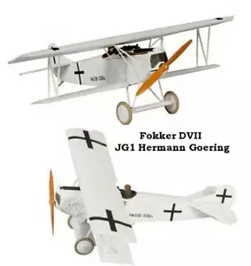 Corgi 1/48 AA38901 Fokker D.VII Luftstreit Force Jasta 6, Herman Goering, 1918 - Foto 1 di 16