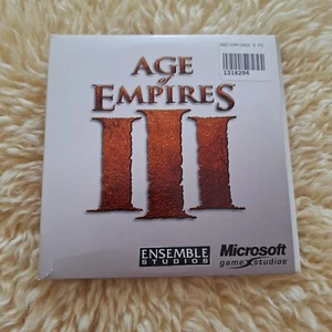 Age Of Empires 3 PC Game 3 Disc Set 2005 - CD ROM Computer Video Game - Picture 1 of 22