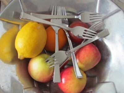 6 Faceon  WMF Cromargan Korea Stainless 18/8 individual Salad Fork Lot Set - Image 1 of 4