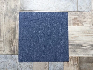 Carpet floor tiles, Burmatex deep blue - Picture 1 of 4