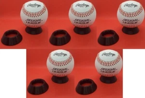 10er-Pack Baseball Halter Display Ständer rund 1/2" hoch Autogramm Ständer - Bild 1 von 4
