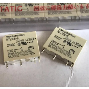 TAKAMISAWA NY24W-K Relè di alimentazione 24VDC 5A 4pin - Foto 1 di 1