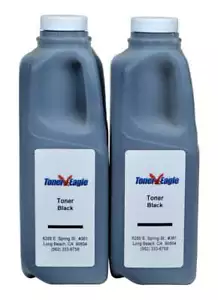 2-HY Toner Eagle Refill w/Chips for Lexmark MS610de MS610dn MS610dte MS610dtn - Picture 1 of 1