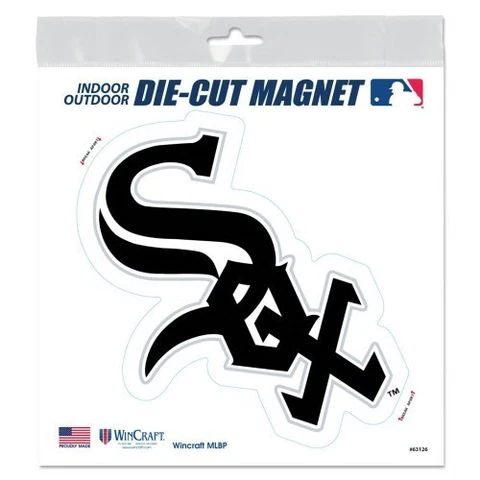 Chicago White Sox Magnet 4x5 Outdoor Rated Vinyl Auto Fridge MLB Baseball Team Cover