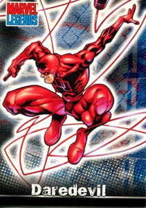 Tarjeta promocional Marvel Legends 2001 Topps P3 Daredevil - Imagen 1 de 2