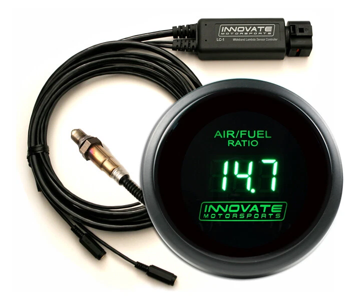 Innovate LC-2 Digital O2 02 Wideband Controller & Air/Fuel Ratio DB Green Gauge - Image 1 of 1